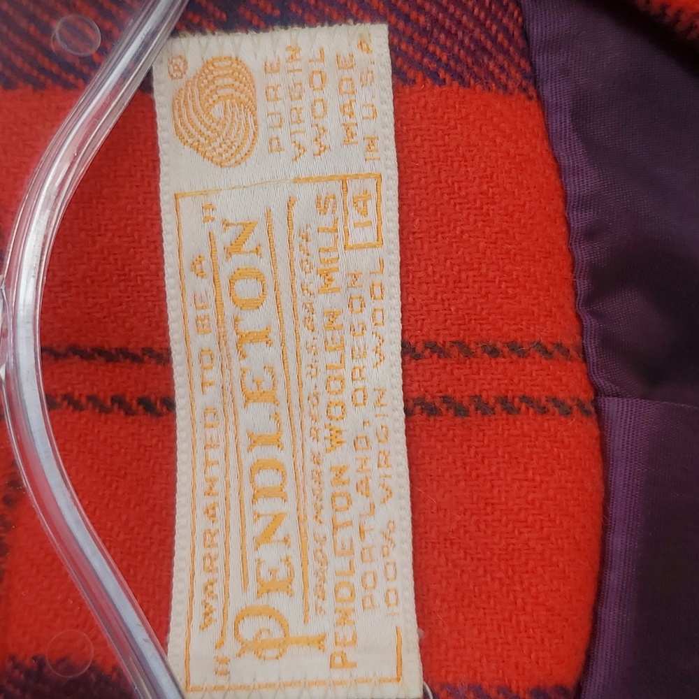 Vintage Pendleton Plaid Jacket - image 2